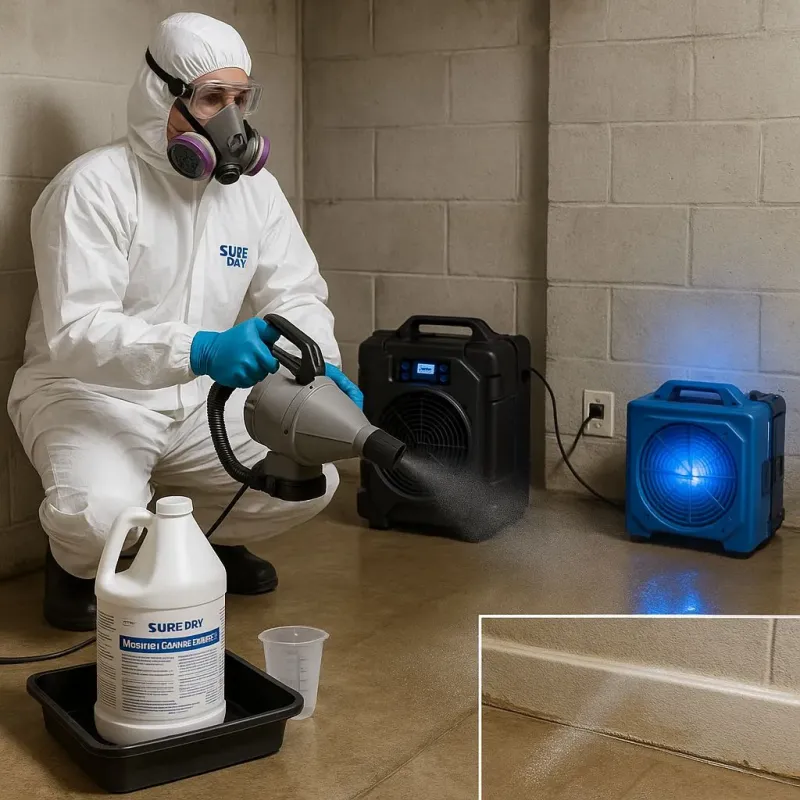 Sanitization and Odor Removal process in Nashville, IN