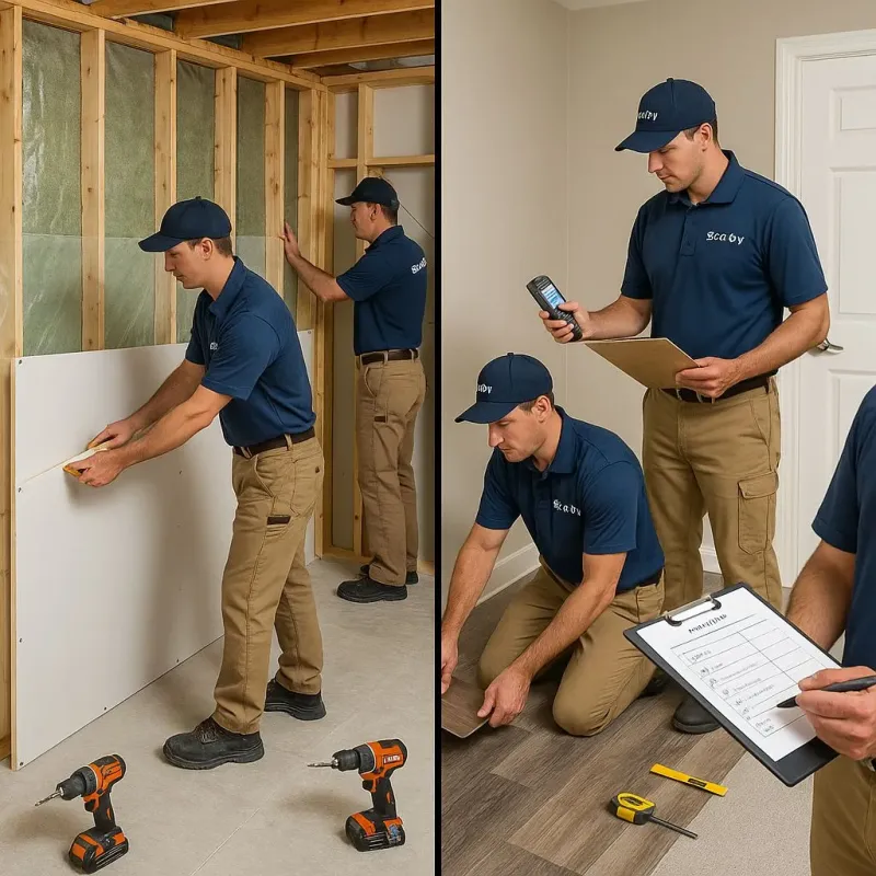 Repairs and Reconstruction process in Nashville, IN